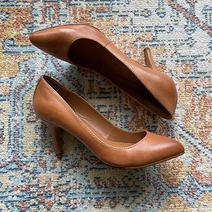 ALDO Coronitiflex Cognac Pumps, Size 7.5
